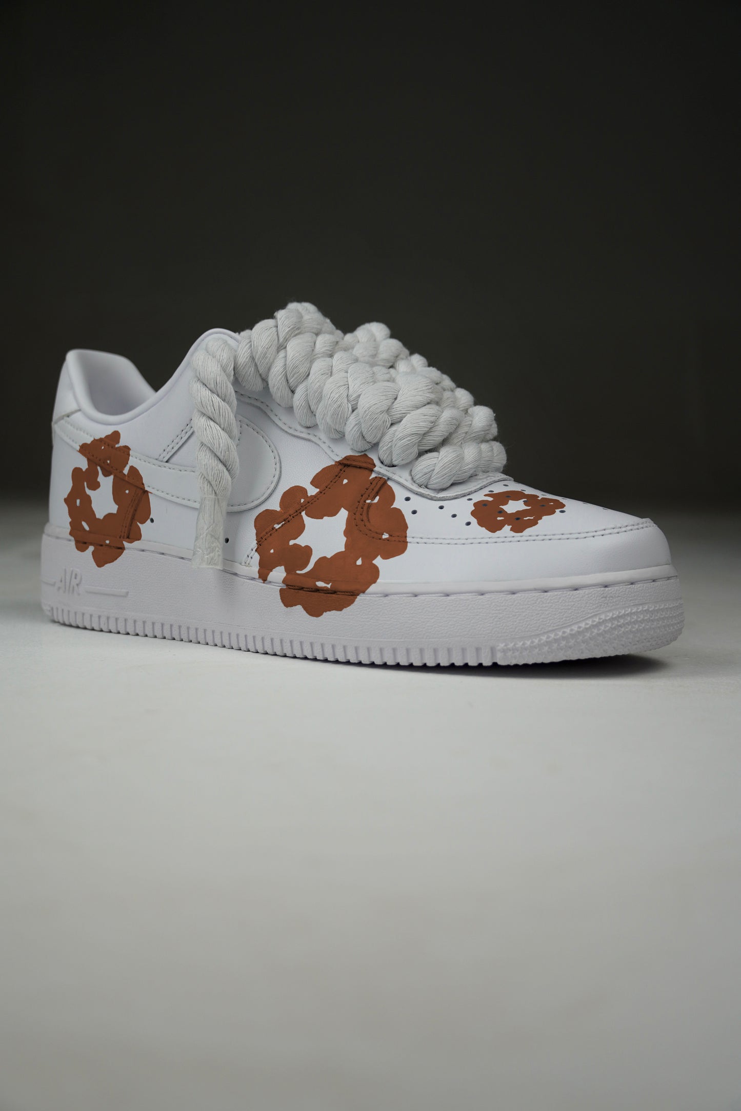 AF1 x Denim Tears WHITE/BROWN