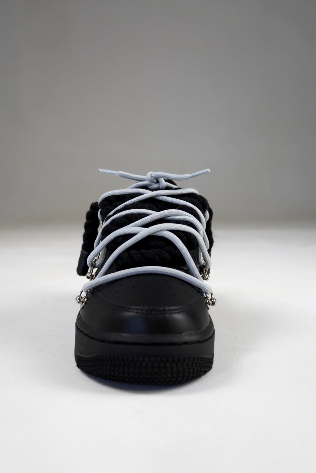 AF1 Black Off-White Laces (Gris)