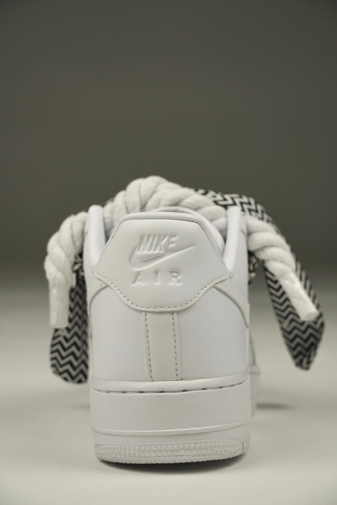 AF1 Lanvin Laces (Negro/Blanco)