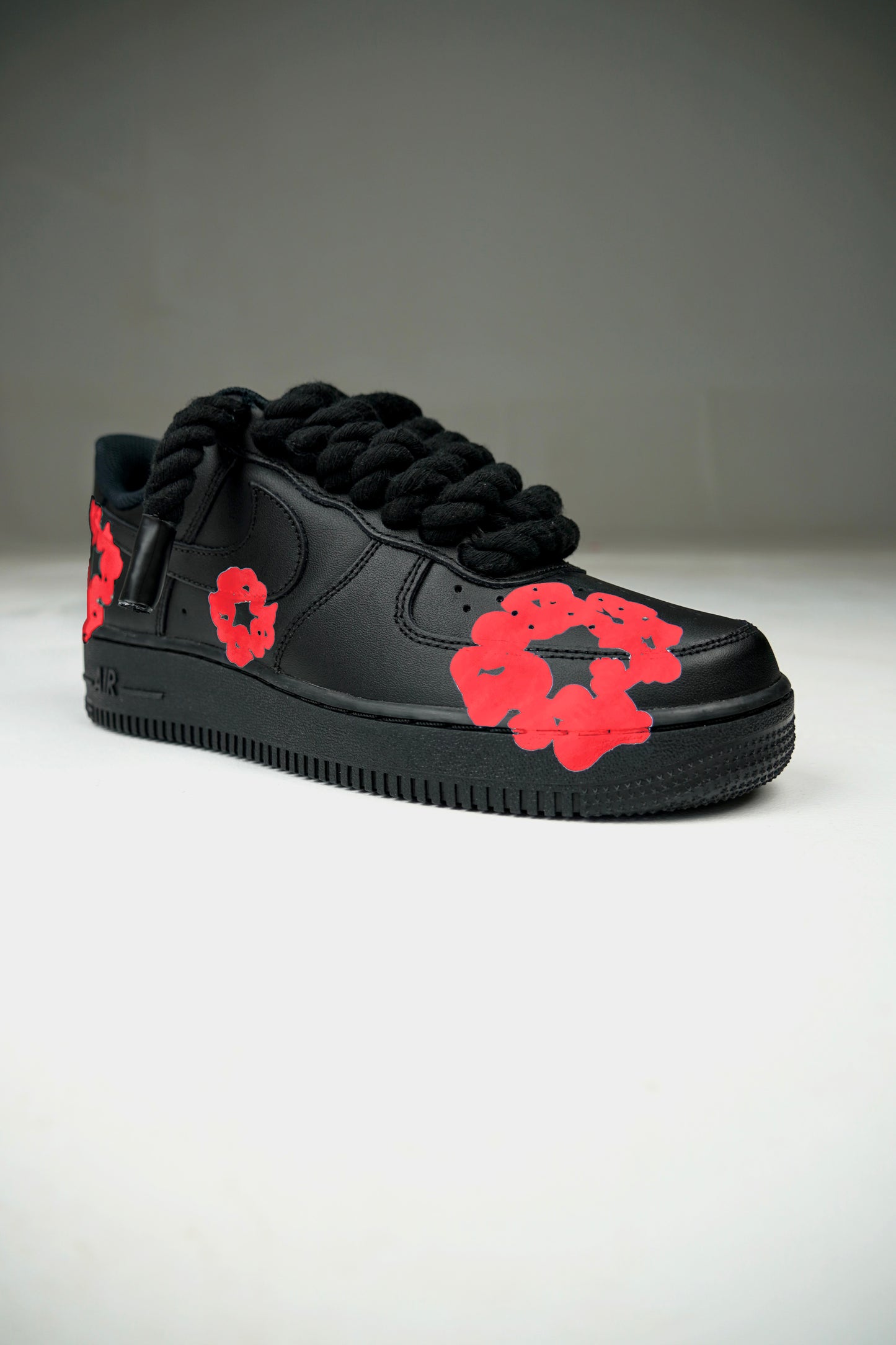 AF1 x Denim Tears BLACK/RED