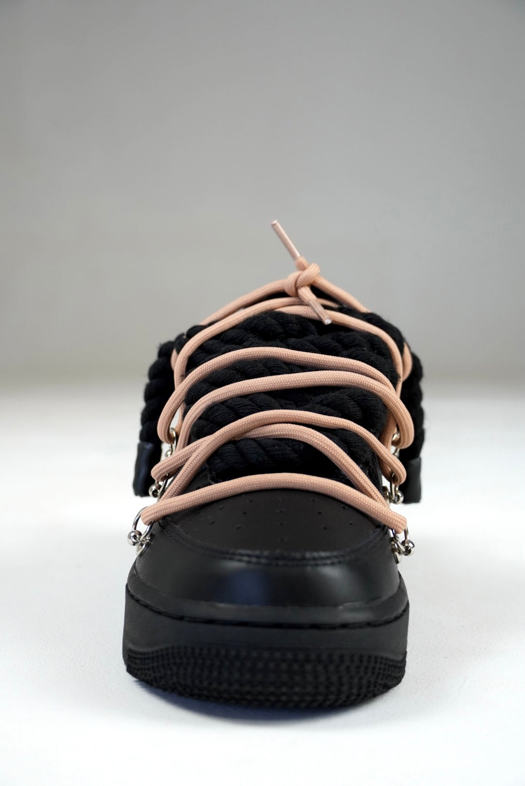 AF1 Black Off-White Laces (Marrón)