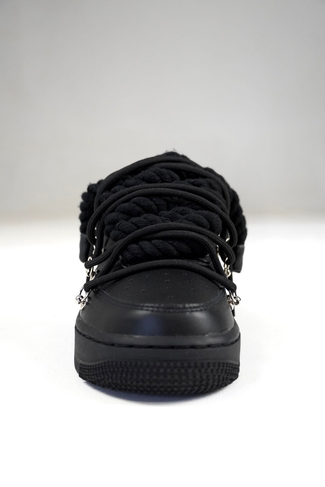 AF1 Black Off-White Laces (Negro)