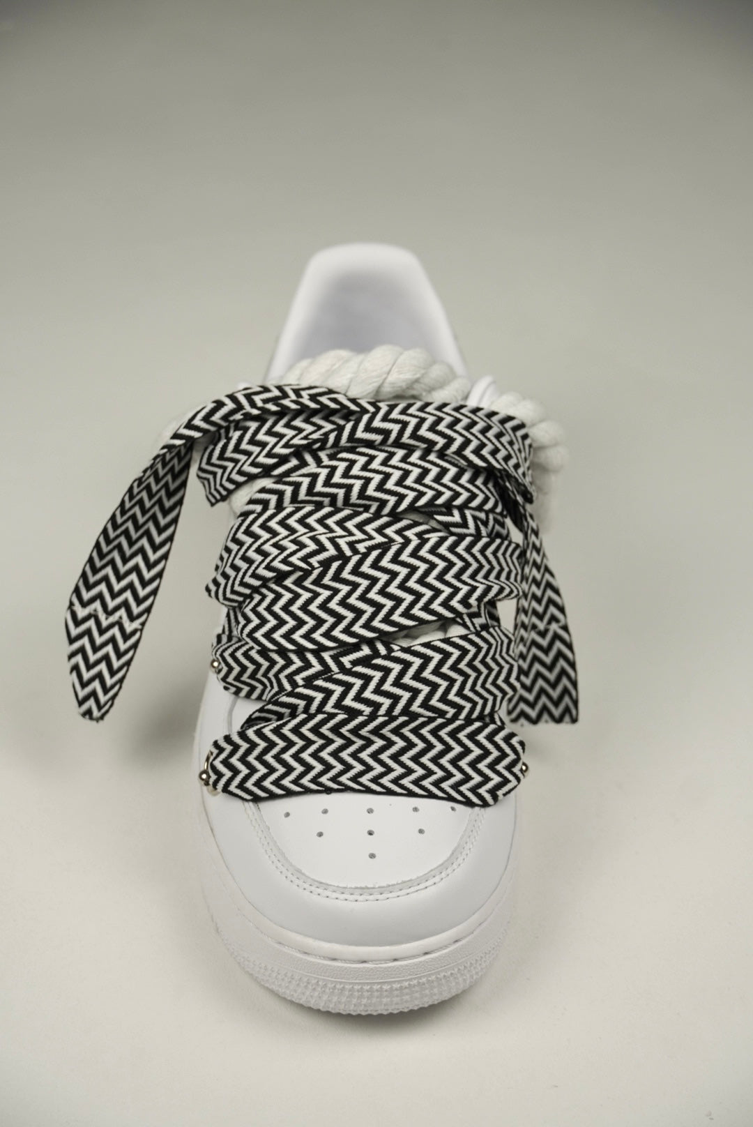 AF1 Lanvin Laces (Negro/Blanco)